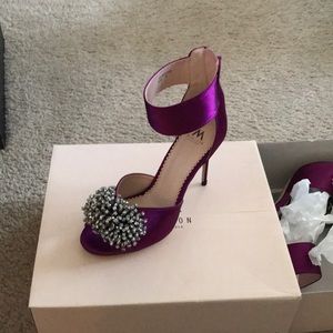 Purple dazzling heels💜